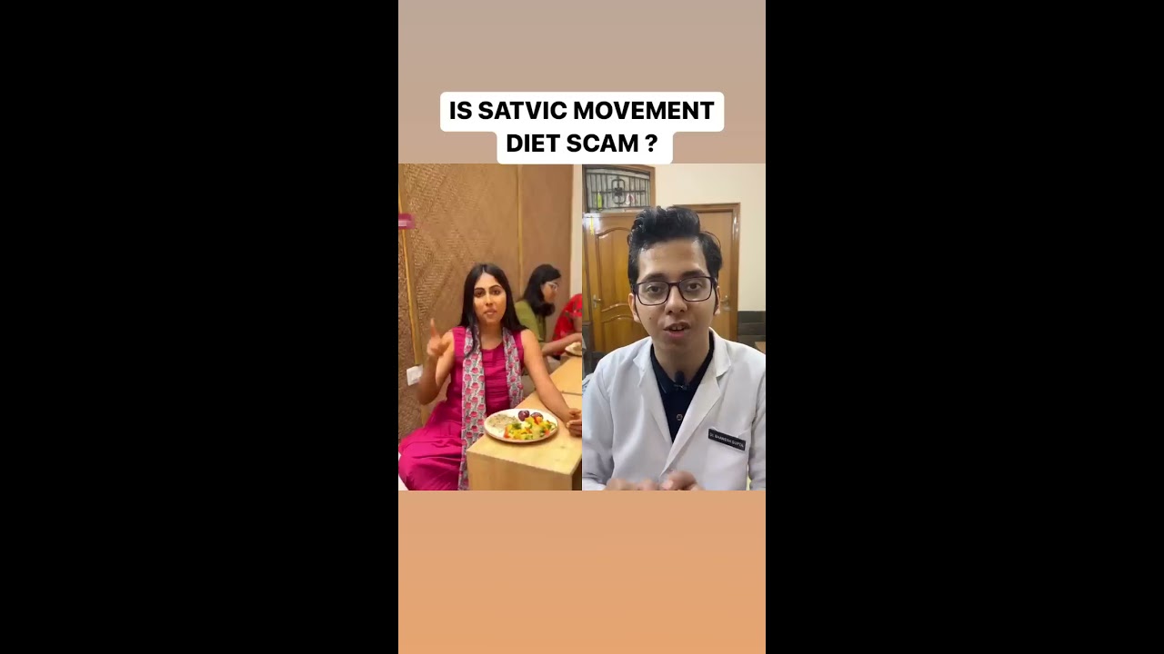 Satvic Movement Diet Review Dt Bhawesh Diettubeindia Dietitian Satvicmovement Shorts