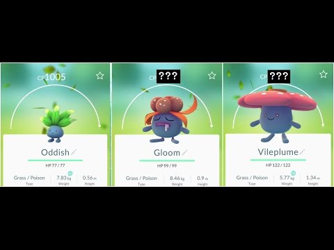 oddish evolution chart