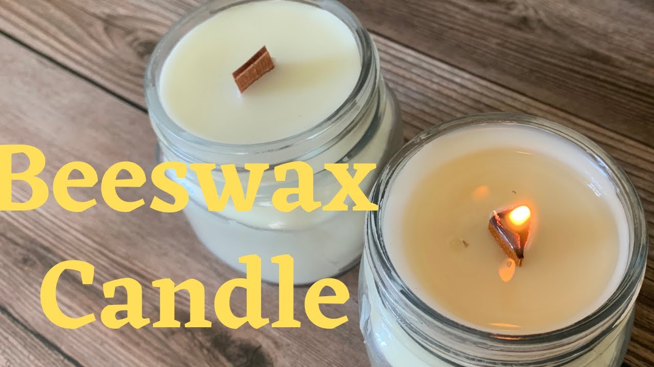 Homemade Beeswax Candles