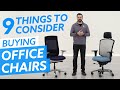 Buying An Office Chair: 9 Things to Consider