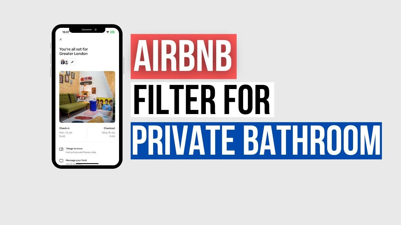 How to Filter for Private Bathroom on Airbnb - YouTube