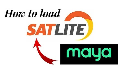 How to load Satlite using Maya