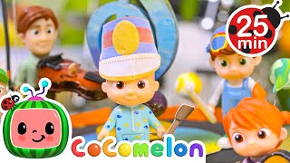 Music Band Stomp - Toy Version | CoComelon Toy Play Learning | Nursery Rhymes for Babies