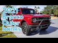 2021 Bronco Outer Banks Rapid Red 4 Door Soft top Interior and Exterior Walkaround [4K]