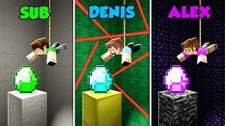 SUB vs DENIS vs ALEX - SPY MISSION in Minecraft! (The Pals)