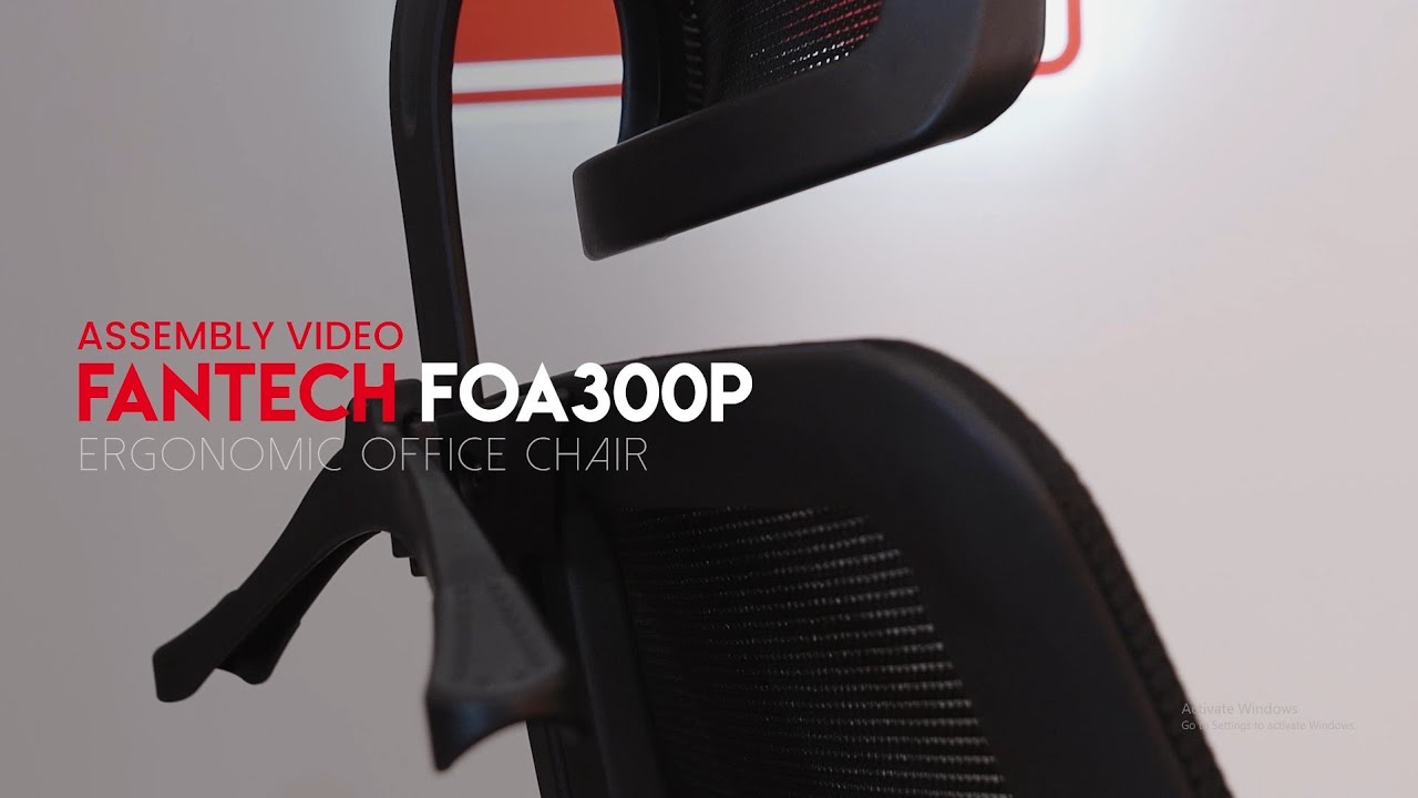 Unboxing & Assembly | Fantech FOA300P Ergonomic Chair
