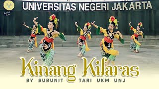 Tari Kinang Kilaras by Subunit Tari UKM UNJ @ UNJ Award 2021