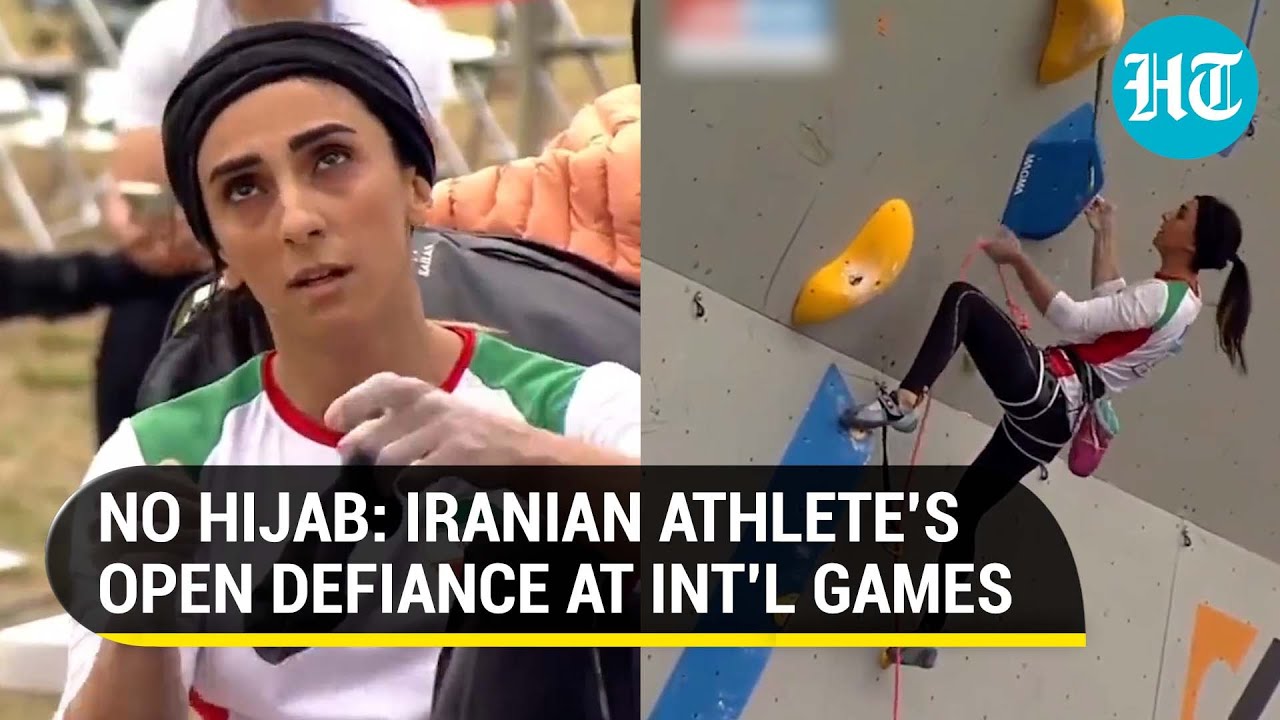 Atleta iraniana Elnaz Rekabi, que competiu sem o véu, é acolhida