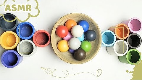 ASMR Color Sorting #satisfying #relaxing #asmr