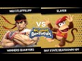 Bay state beatdown 109  neu  fluffiluff ryu vs slayer diddy kong  winners quarters