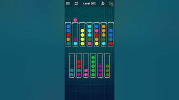 Ball Sort Puzzle Game Level 302 || Level 302 Solution || Ball Sort Puzzle Game || Colour Game ||