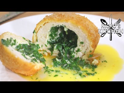 Garlic Butter Stuffed Chicken Breast - Chicken Kiev Recipe