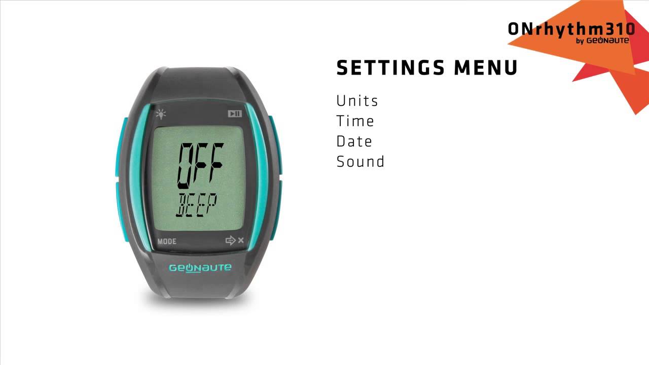 EN - SAV ONrhythm 310 - How to adjust 