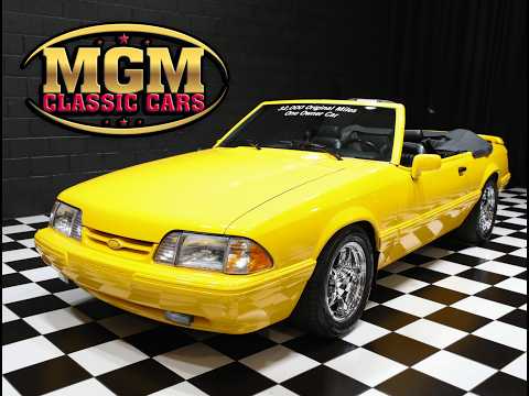 1993 Ford Mustang LX 5.0 - 32K Miles - For Sale