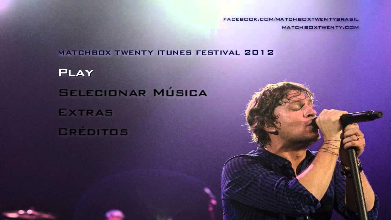 DVD Personalizado Matchbox 20 Itunes Festival 2012 YouTube