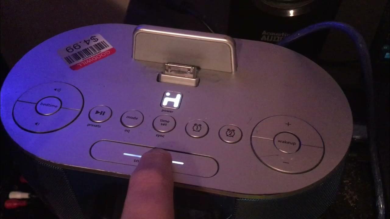 iHome iD38 Bluetooth Mod YouTube