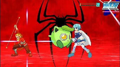 MUGEN Request: Sonson & Jigglypuff Vs Spider-Man & Sayaka Miki