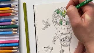 LIVE COLORING  MINI ENCHANTED FOREST