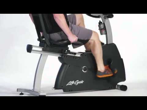 entrenamiento running Life Fitness R1 Bicicleta Reclinada