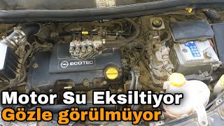 Motor su eksiltiyor, 100 km 1 litre su ekliyorum