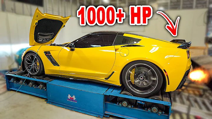 CORVETTE Z06 MAKES INSANE POWER ON DYNO!