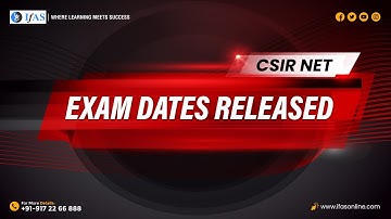 CSIR UGC NET Exam Date 2023 Announced: Check CSIR NET Subject-wise Exam Dates