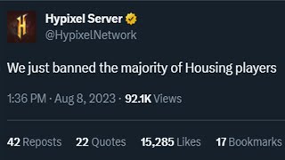 Huge Hypixel Drama