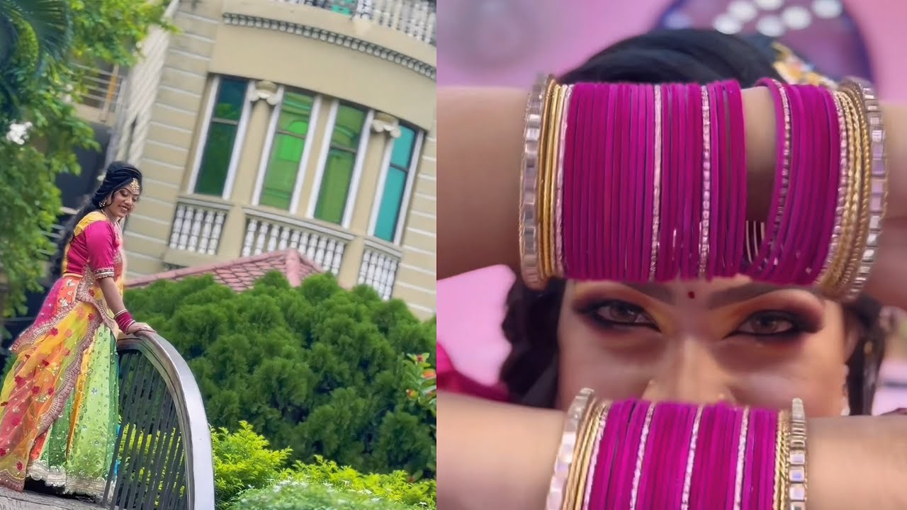 বউ সাজ টা মনে হয় আর হবে না তাই নিজের পার্লারে বউ সেজে শখটা পূরণ করলাম❤️‍🔥