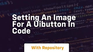 setting an image for a uibutton in code