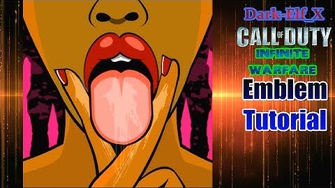 Infinite Warfare Emblem - Sexy Tongue (Darkelf X) Call of Duty