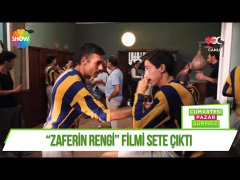 Zaferin rengi filmi sete çıktı!