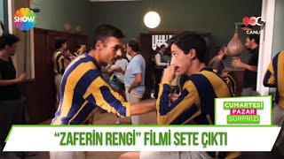 Zaferin rengi filmi sete çıktı! Resimi