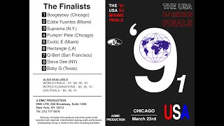 1991 USA DJ Mixing Finals (Please read the description)