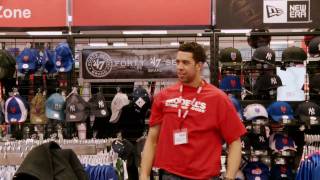 Landry Fields as Modell's Employee Selling His Own Jersey