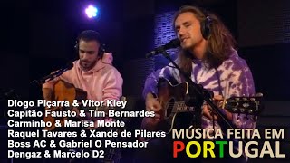 Duetos Portugal Brasil 02 - Diogo Piçarra, Vítor Kley, Boss AC, Marisa Monte, Dengaz... (letra)