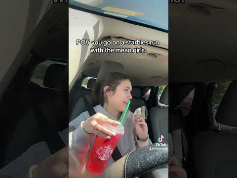 POV you go on a Starbucks run with the mean girls