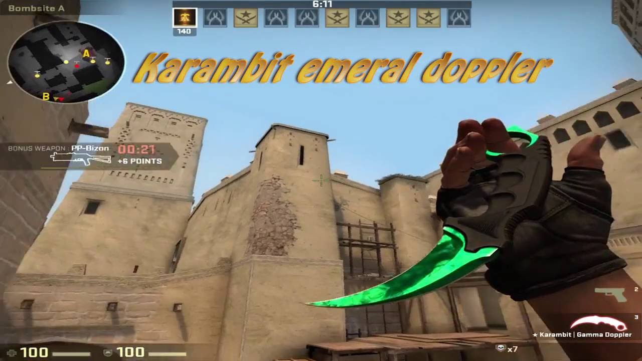 ♚CS|GO All emerald dopplers♚ - YouTube