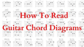 How To Read Guitar Chord Diagrams - Guitar Lesson For Beginners @TeacherBob