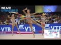 2015 Rhythmic Worlds, Stuttgart (GER) - Highlights 5, Groups All-Around Final  - We Are Gymnastics !