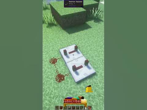 How to make a redstone loop in Minecraft // Как сделать Замыкание в ...