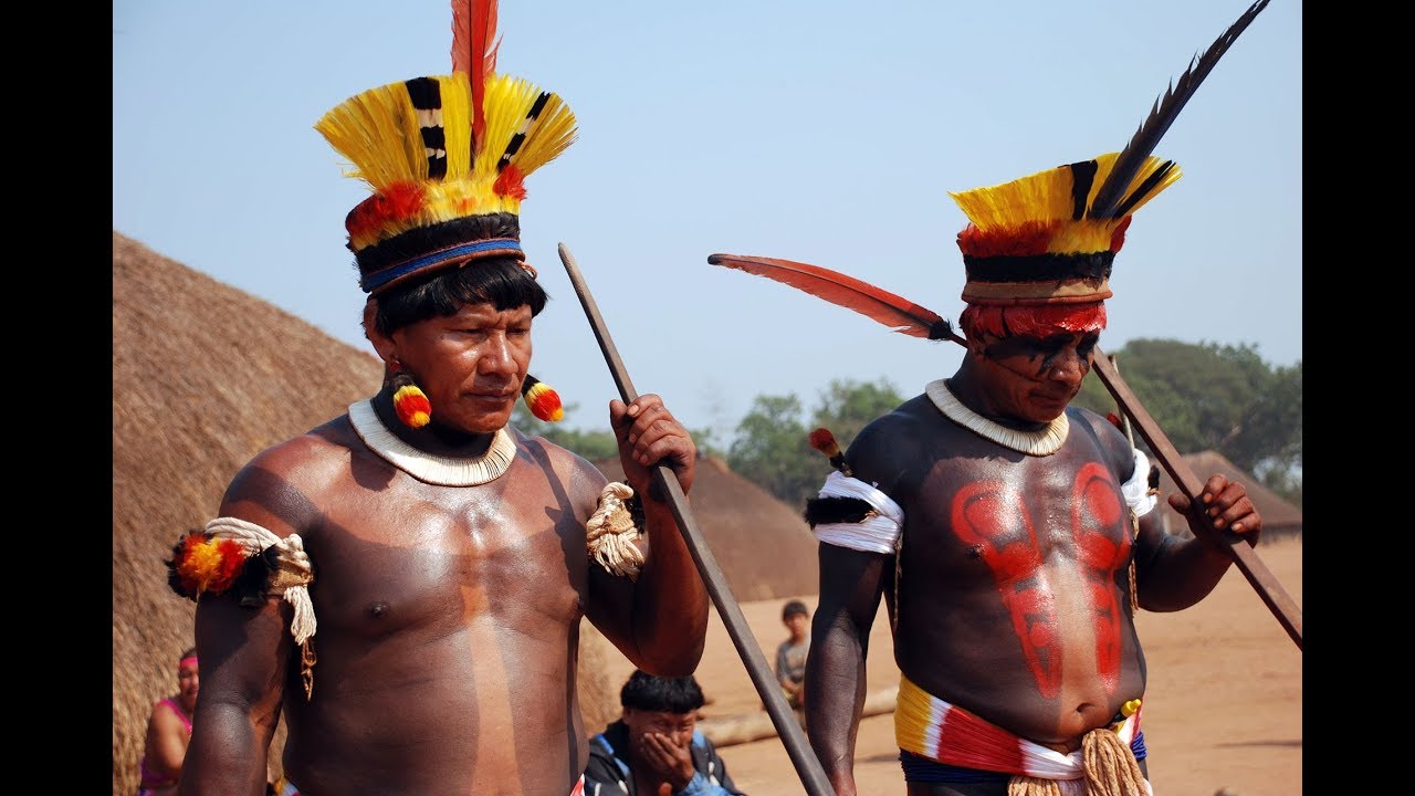 Vandalized and Desecrated Sacred Site in Brazil's Xingu Region