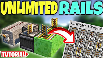 Minecraft 1.20 : Unlimited {Rails Duper Glitch Farm} || Easy Rail Duplicator Tutorial