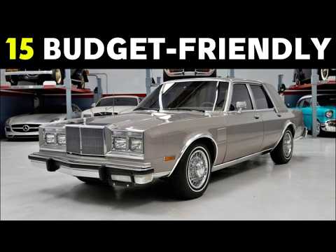 15 Affordable Classic Cars from $2,500–$13,000