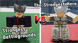 Garou In The Strongest Battlegrounds Vs The Strongest Hero