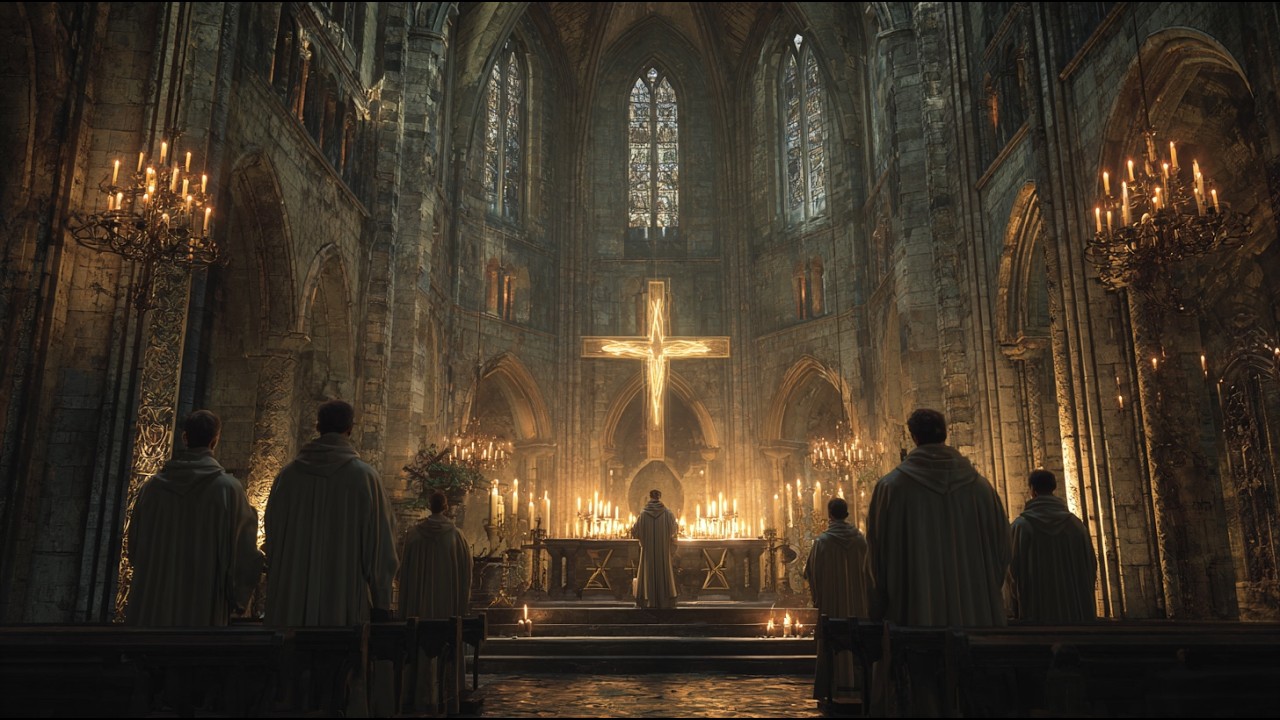 Gregorian Chant for Inner Peace ✝️ God Is My Refuge and Shield