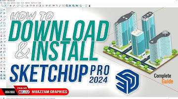 How to Download and Install SketchUp Pro 2024 | Complete Guide in Urdu/Hindi