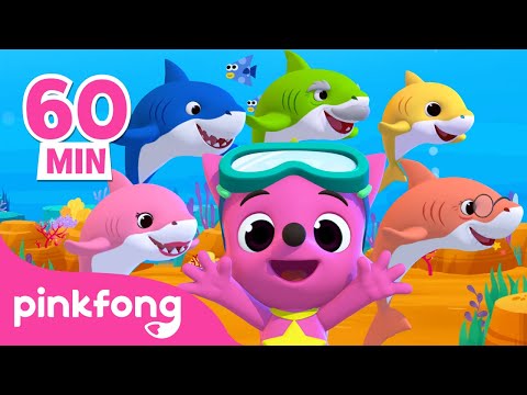#3D Bebê Tubarão com Pinkfong e mais músicas infantis | +Compilação | Pinkfong Canções para crianças