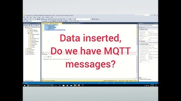 Microsoft SQL to MQTT with MQTT-CLI Read/Write data from SQL to MQTT