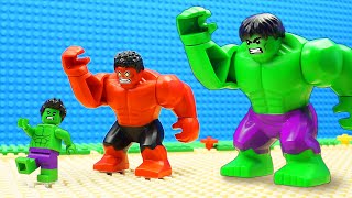 Super Hulks vs Bulldozer Spiderman Kinetic Sand Dinosaur T-Rex Game