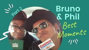Bruno Mars and Philip Lawrence - Best Moments (Part 2)